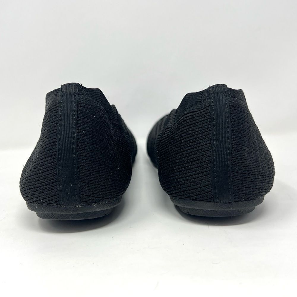 Skechers Cleo 2.0 Love Spell Black Woven Stretch Fit Knit Memory Foam Flats 7.5 - Picture 6 of 8